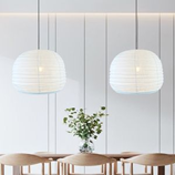 Creative Japanese Style E27 Indoor Decor LED Fabric Textile Hanging Lampshade
